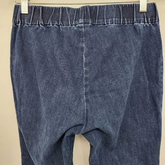 Soft Surroundings Women's Dark Wash Pull On Metro Leggings Sz Small Petite - Picture 7 of 14